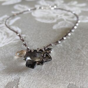 Brighton Karma Silver Charm Necklace